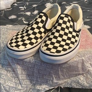 Like new checkered vans